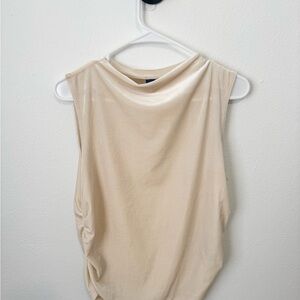 Velvety Cream Tank Top